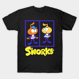 Snorkland Wonders Relive the Colorful World and Memorable Interactions of the Snorks Film on a Tee T-Shirt